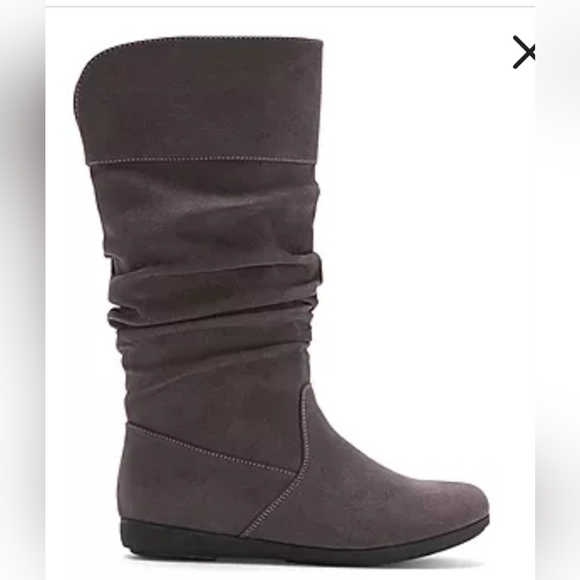 St. John's Bay Womens Karaoke Slouch Boots Flat Heel